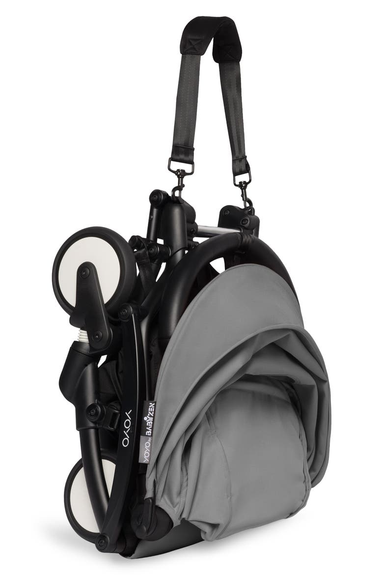 YOYO² Stroller Bundle with Frame & Color Pack, Alternate, color, BLACK W GREY