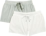 JACLYN Assorted 2-Pack Velour Pajama Shorts