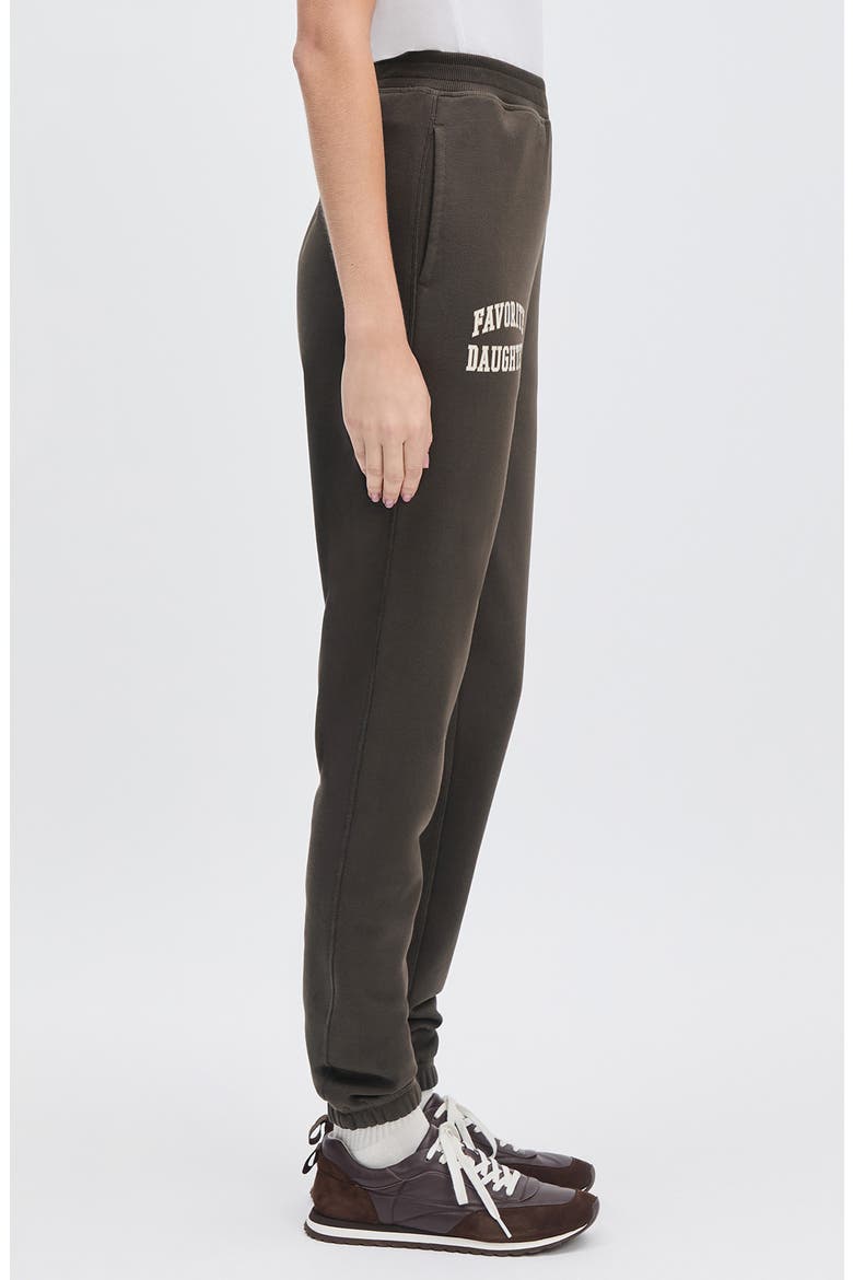 The Collegiate Joggers, Alternate, color, COFFEE/ GARDENIA