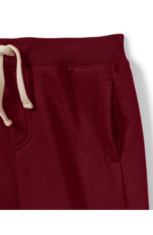 Lands' End School Uniform Kids Jogger Sweatpants In Garnet