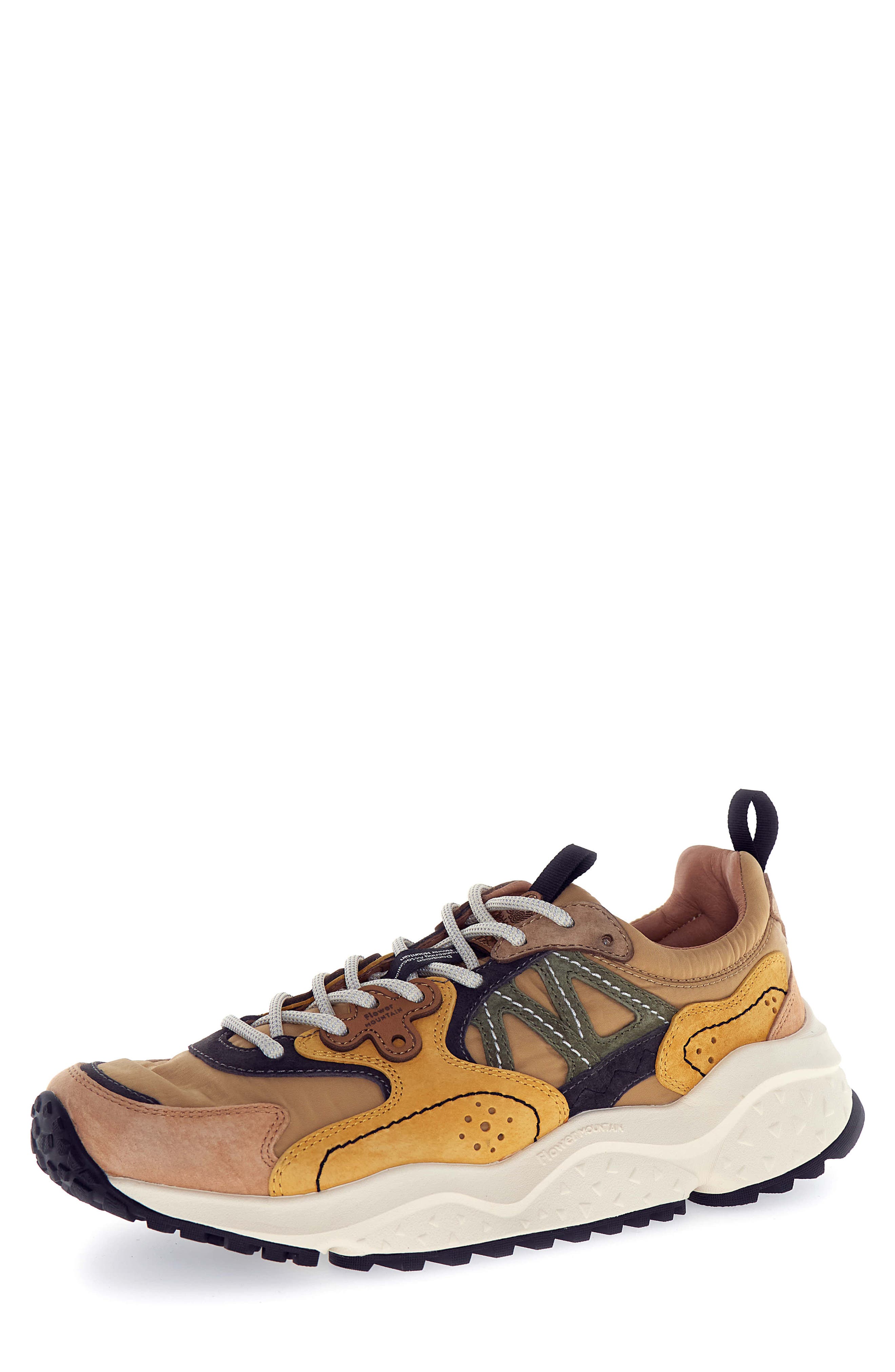 Flower MOUNTAIN Solin Sneaker, Main, color, Orange Zucca