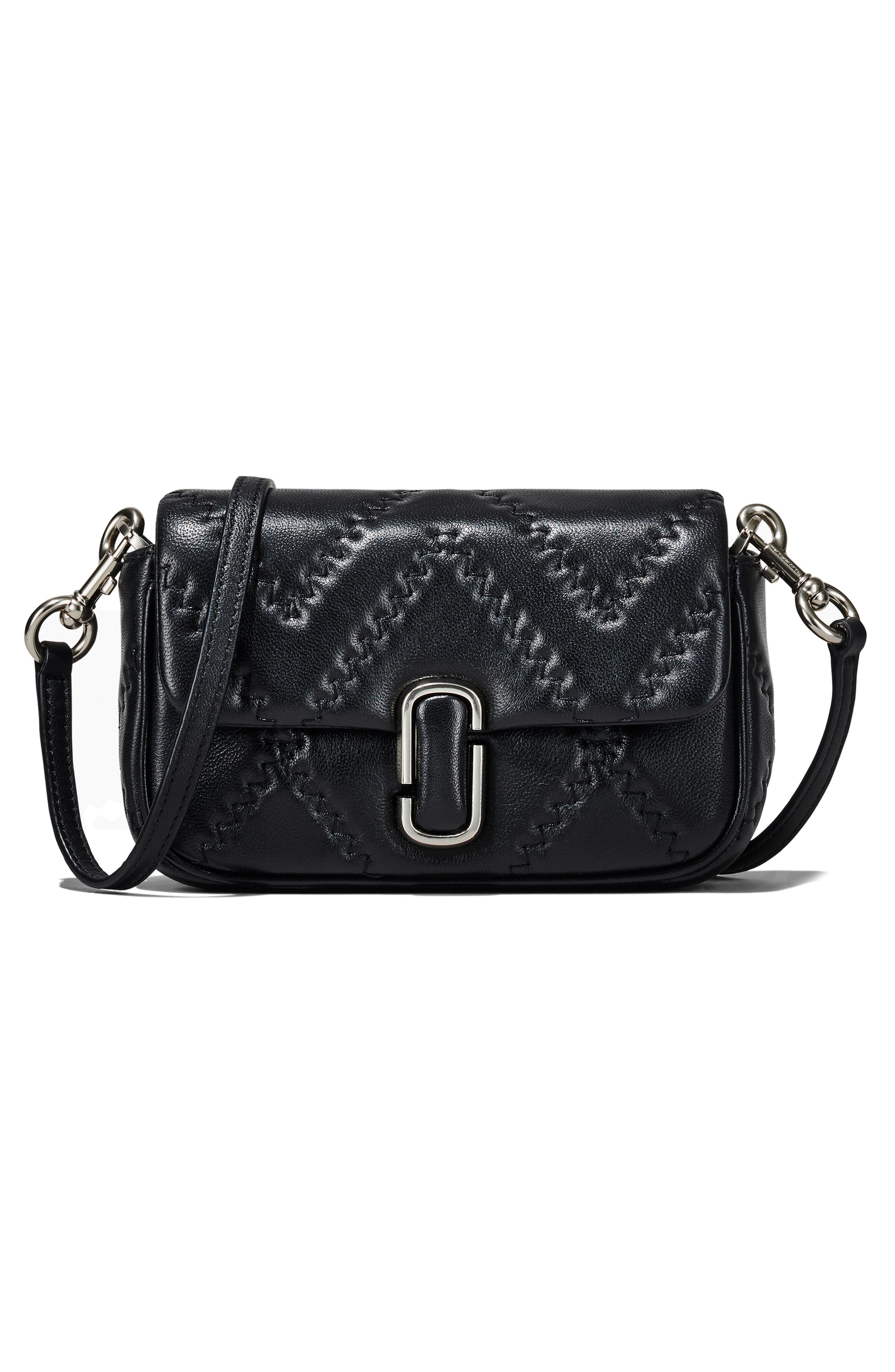 Marc Jacobs The Quilted Leather J Marc Mini Bag, Alternate, color, 