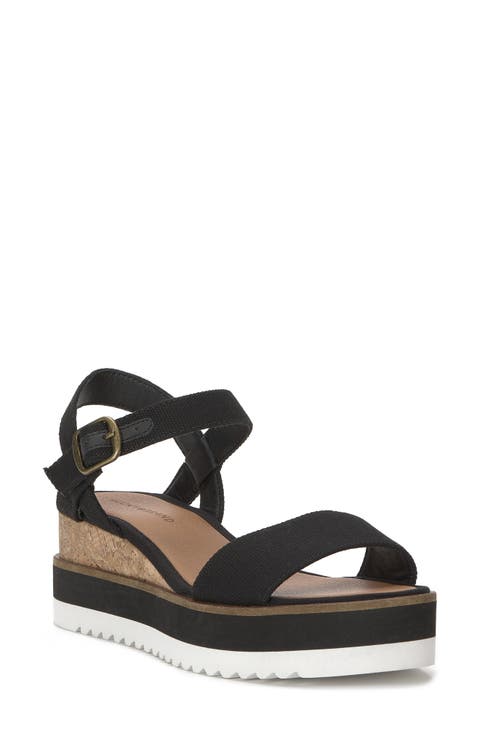 Tema Platform Wedge Sandal (Women)