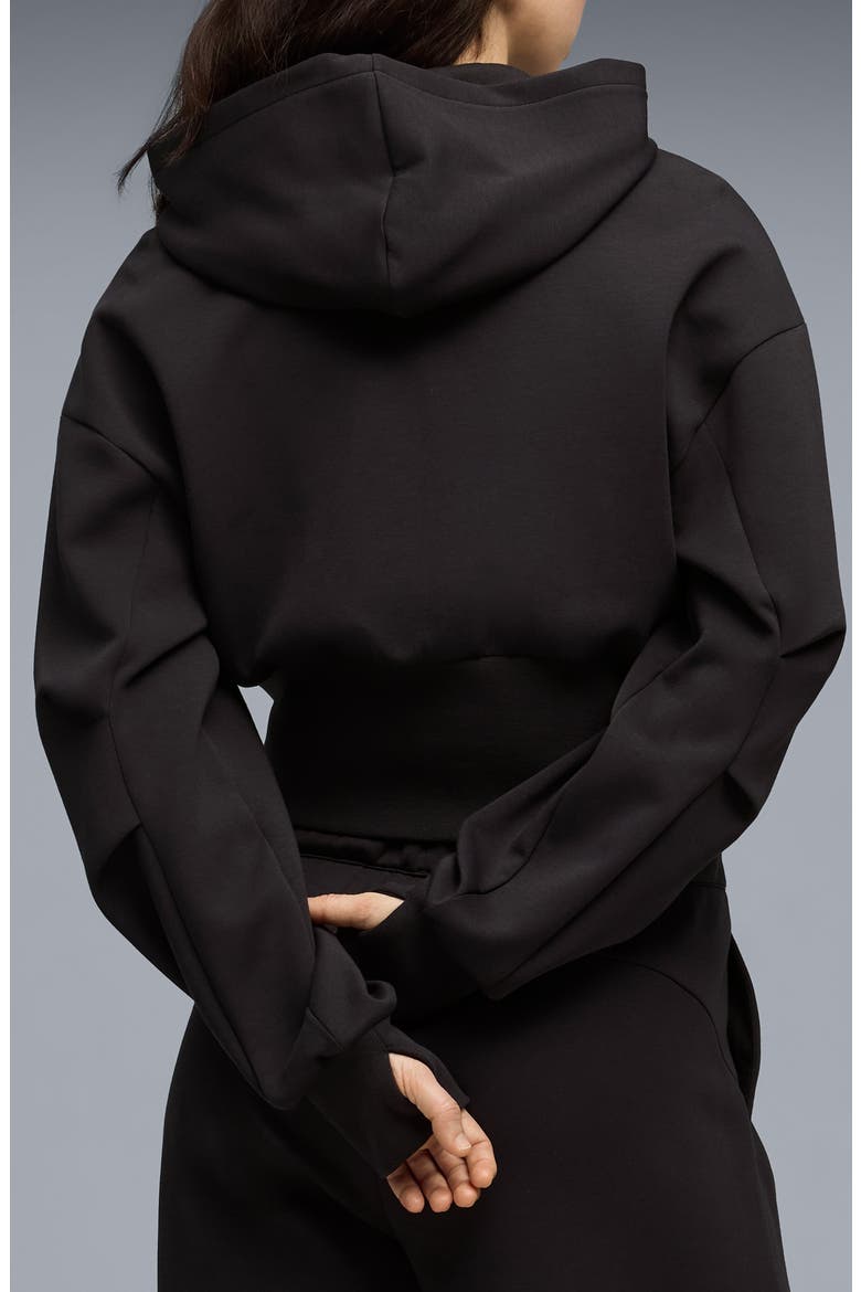 PUMATECH Sense Zip Hoodie, Alternate, color, PUMA BLACK
