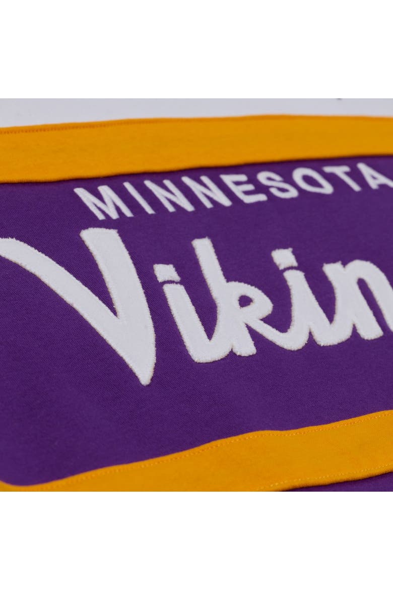 Men's Mitchell & Ness  Purple Minnesota Vikings Head Coach Hoodie, Alternate, color, Purple
