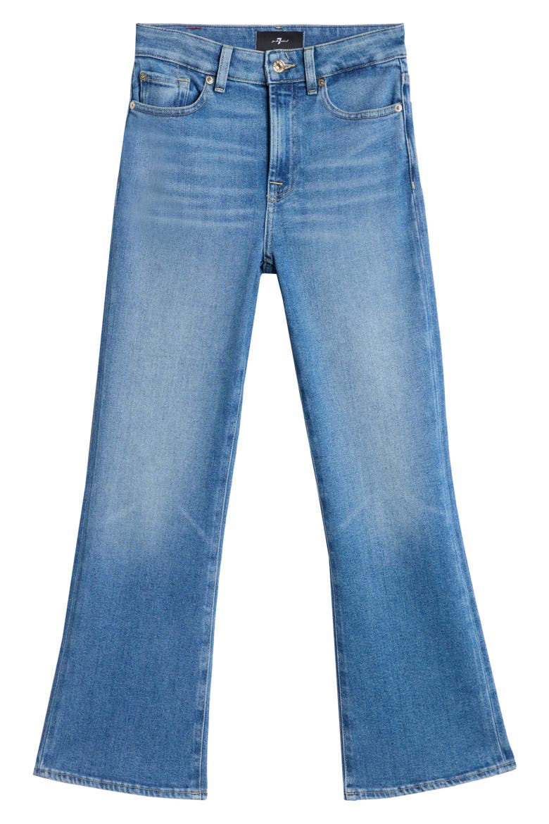 Crop Bootcut Jeans, Alternate, color, COASTLINE