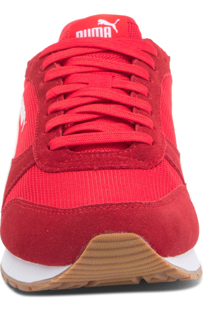 PUMA St. Miller Sneaker, Alternate, color, For All Time Red-Puma White