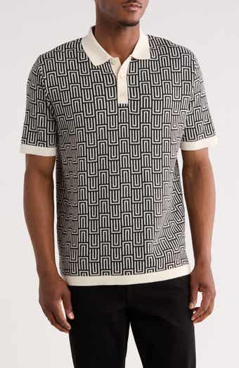 TRUTH Geometric Knit Polo