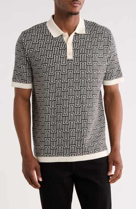 TRUTH Geometric Knit Polo