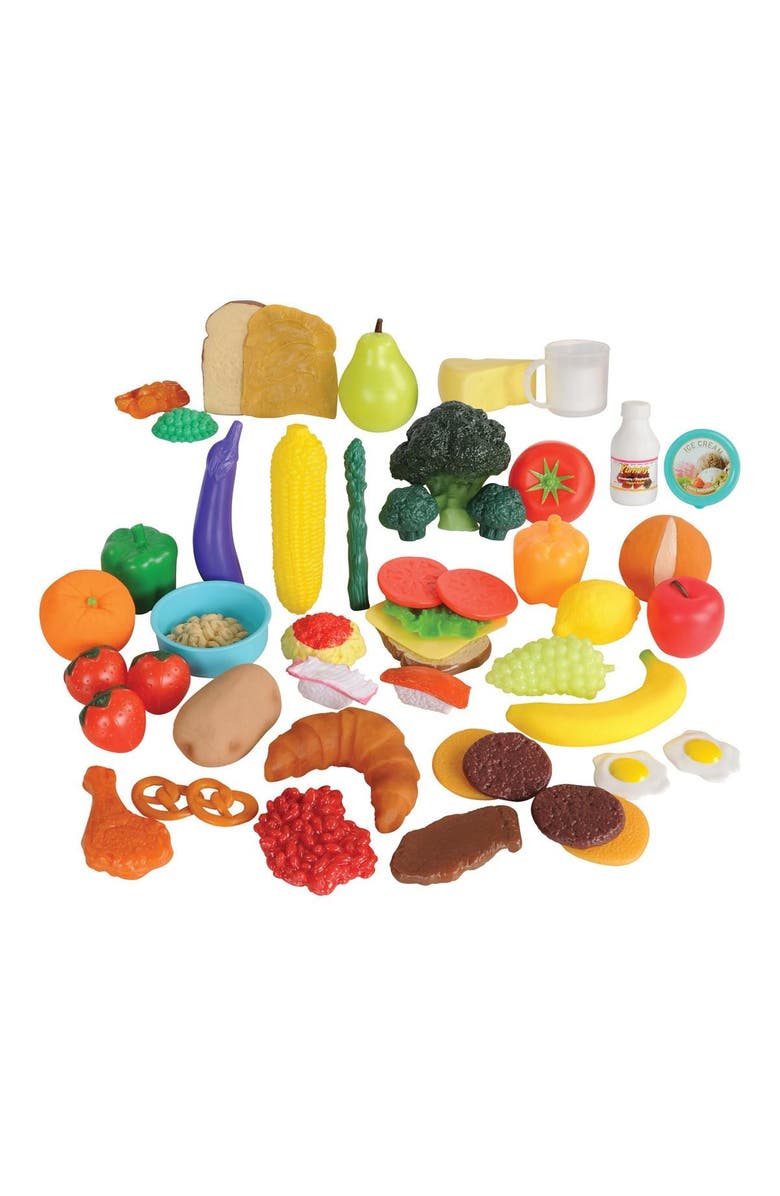 Kaplan Early Learning Company Healthy Eating Food Set - 48 Pieces, Main, color, Multicolored