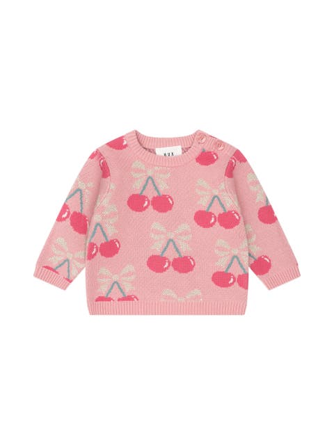 Cherry Bow Pullover (Toddler, Little Kid, Big Kid)