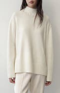 MANGO Mock Neck Sweater