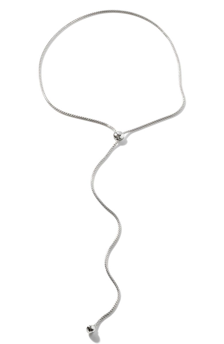 John Hardy Classic Chain Lariat Necklace, Alternate, color,