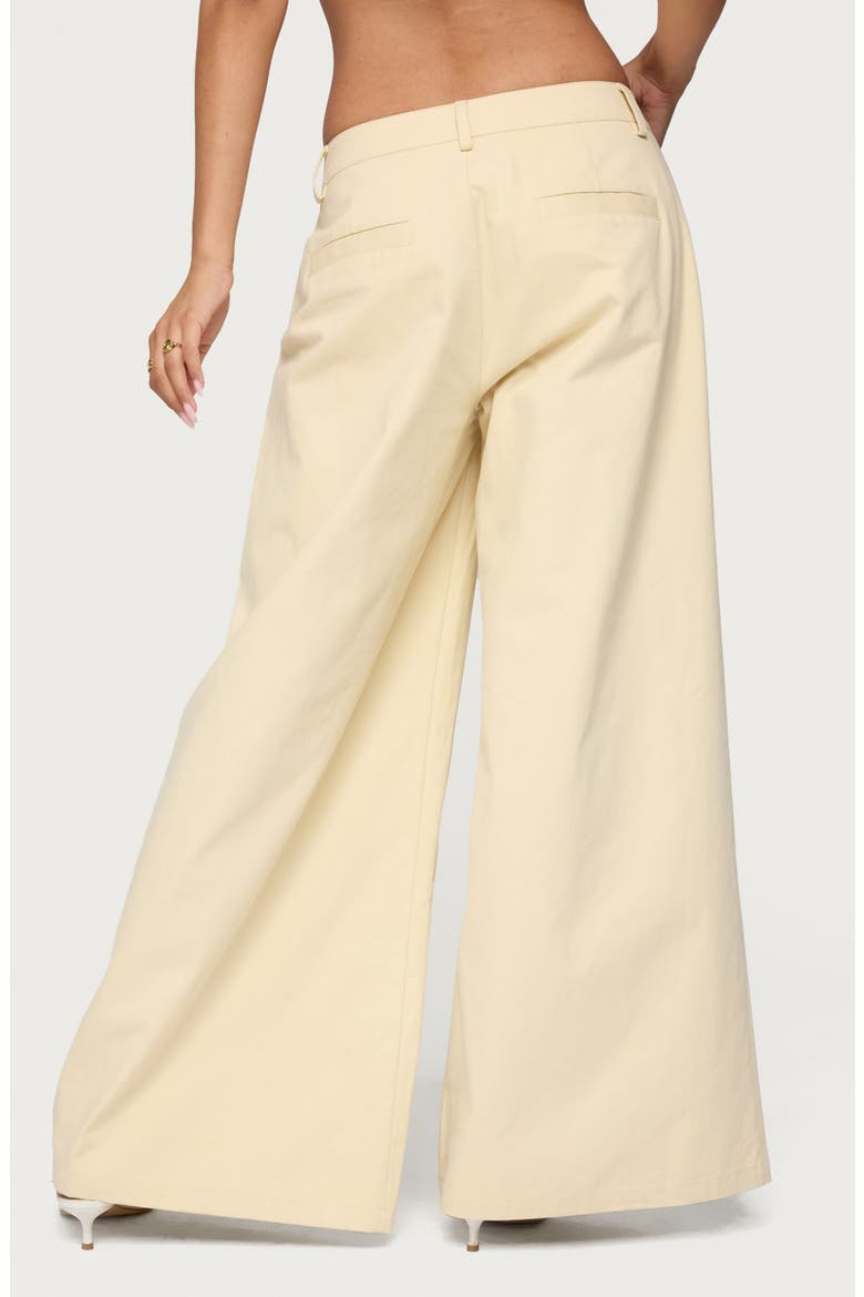 Lennon Ultrawide Leg Pants, Alternate, color, BEIGE
