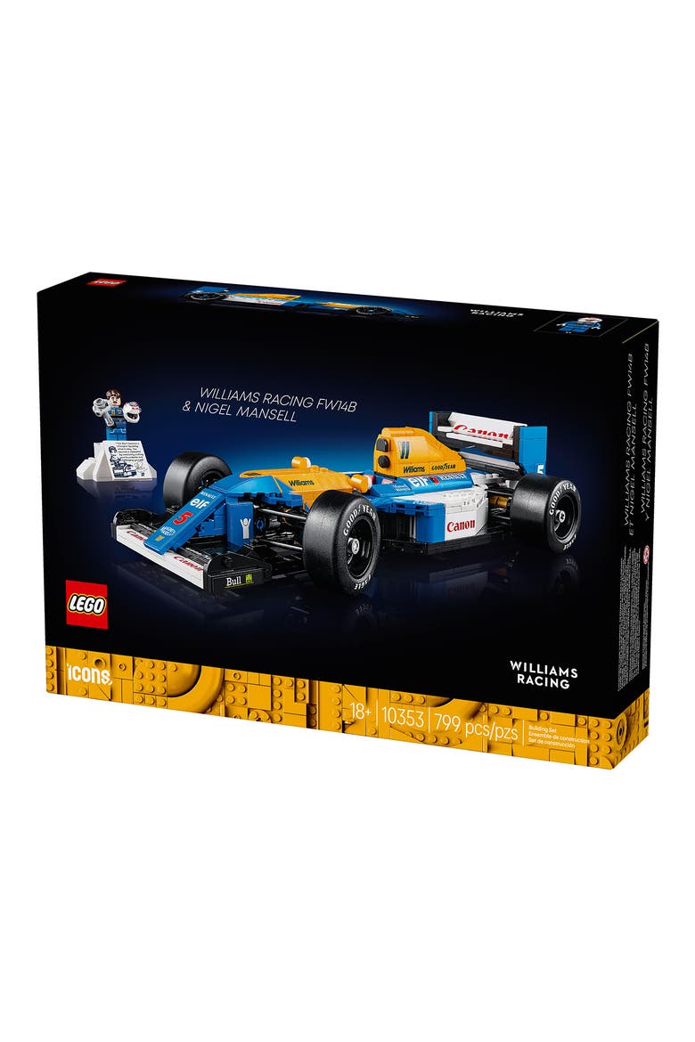 Williams Racing FW14B & Nigel Mansell 10353 Building Set, Alternate, color, MULTI