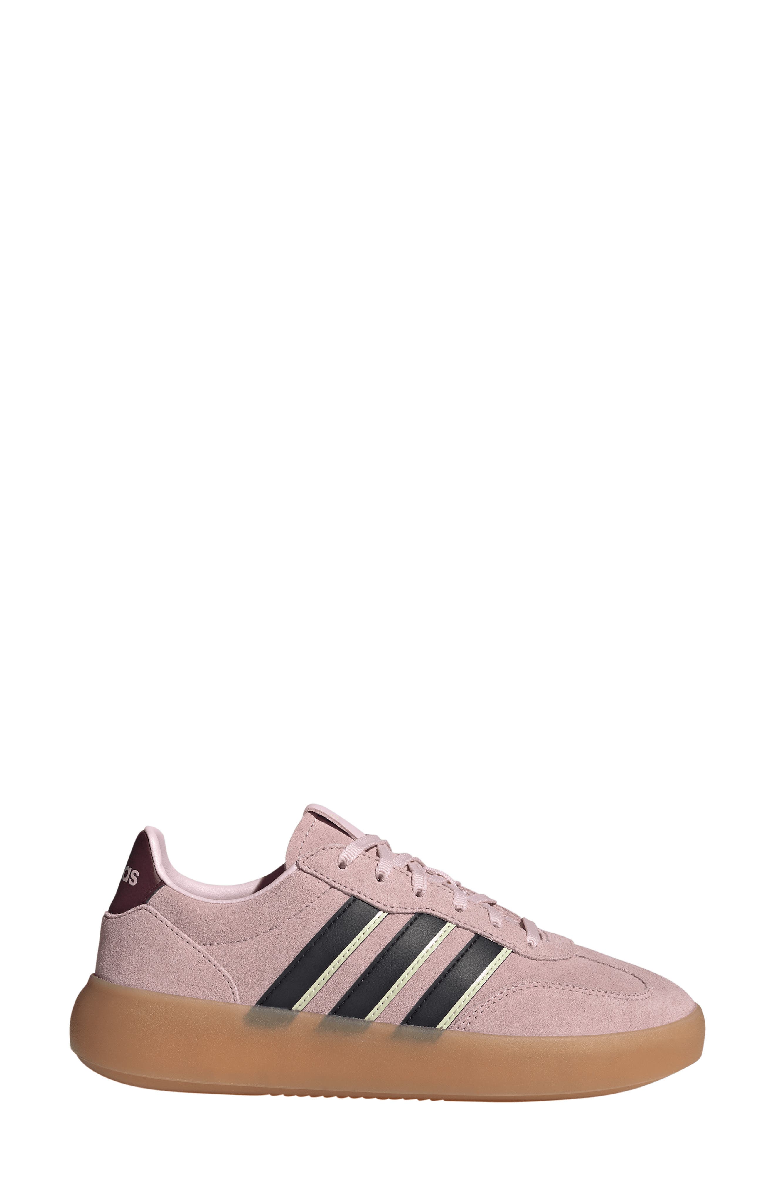 adidas Barreda Decode Lux Leather Sneaker, Alternate, color, Pink/ Black/ Wonder White