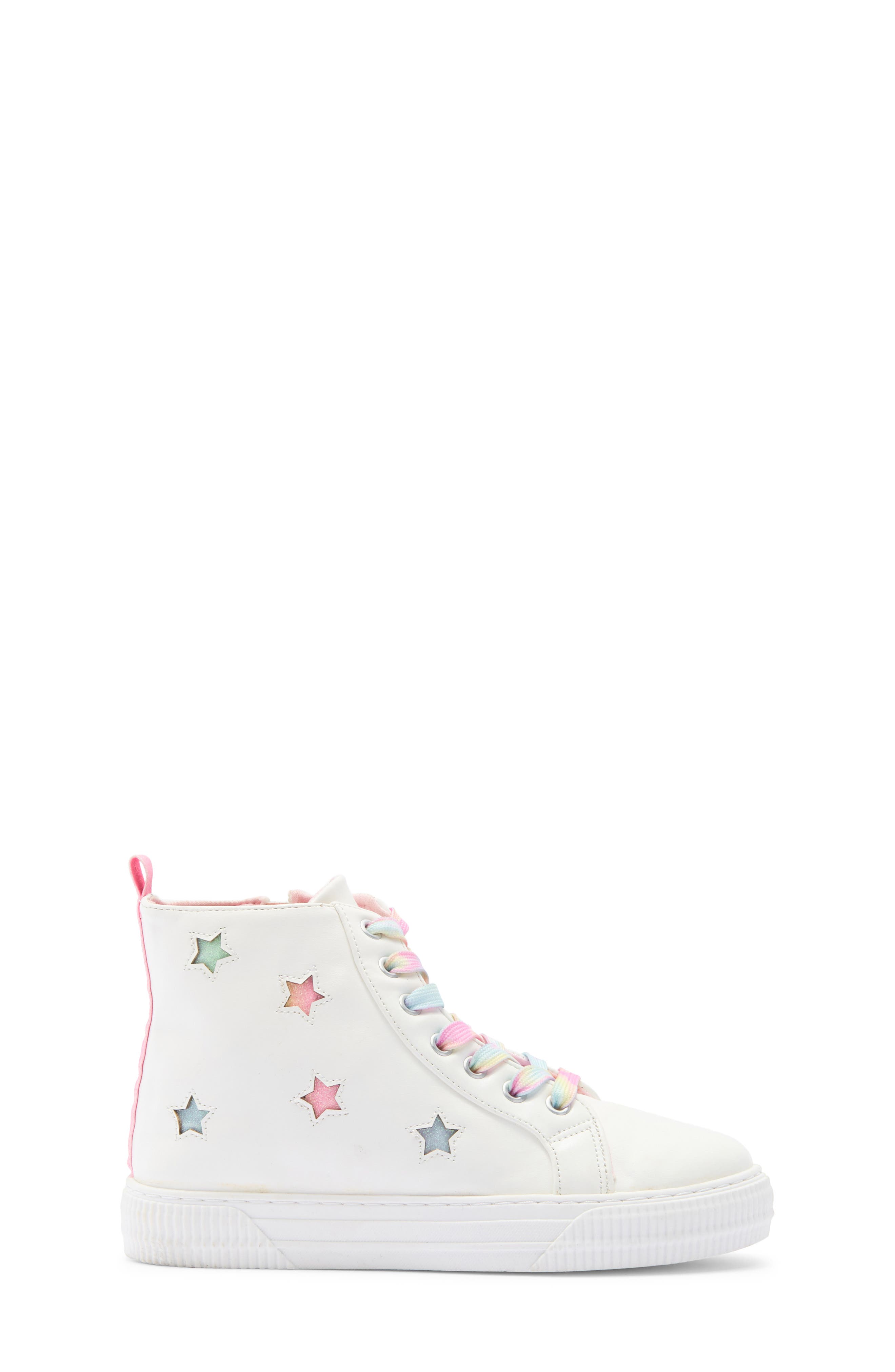 JELLYPOP Kids' Maisha Butterfly Sneaker, Alternate, color, Pastel Multi