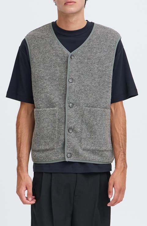 Wool Blend Vest