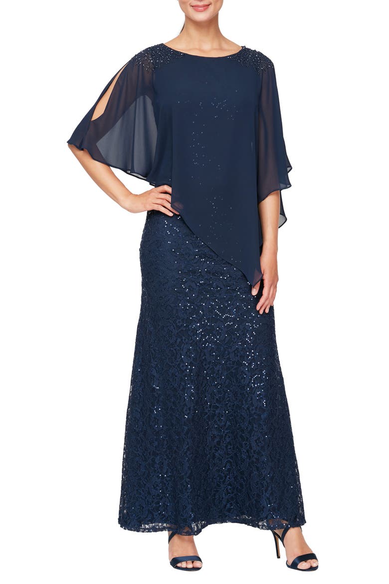chiffon popover dress Regular