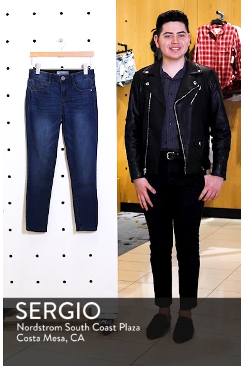 Ab-Solution Ankle Skimmer Jeans (Nordstrom Exclusive) video