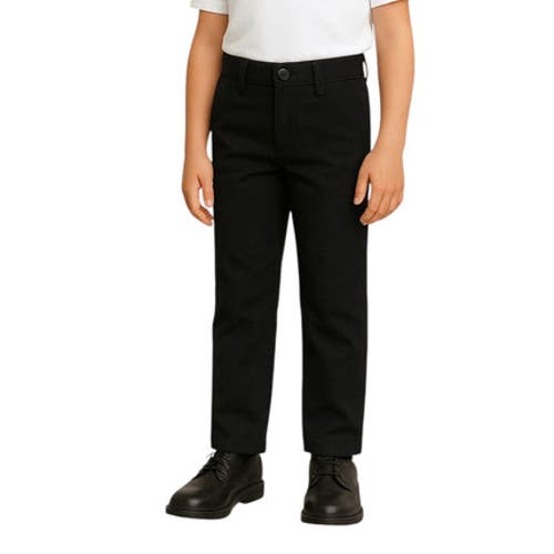 Benben 3 Pack Kids Chino Back To School Uniform Pants In Black