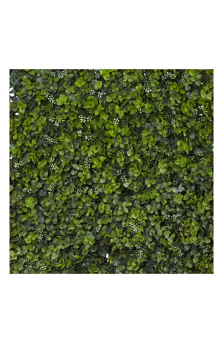 NEARLY NATURAL 12” x 12” Eucalyptus Mat - Set of 8, Alternate, color,