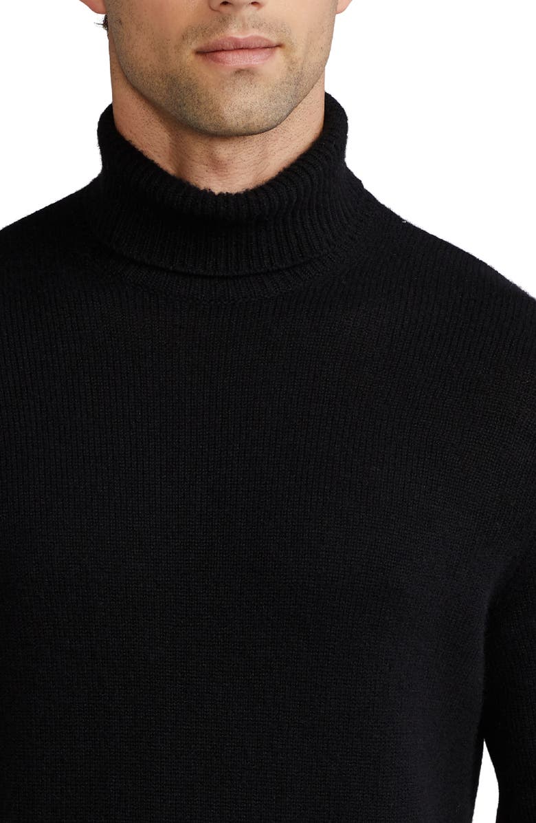Ralph Lauren Purple Label Cashmere Turtleneck Sweater, Alternate, color,