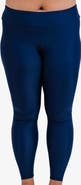Calypsa Plus Size Long Swim Leggings