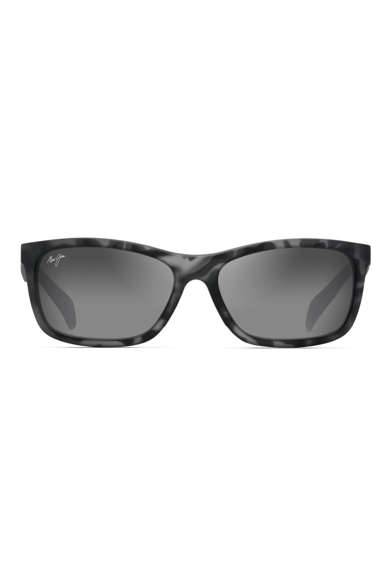 Puhi 59mm Polarized Sunglasses, Alternate, color, GREY TORTOISE MATTE