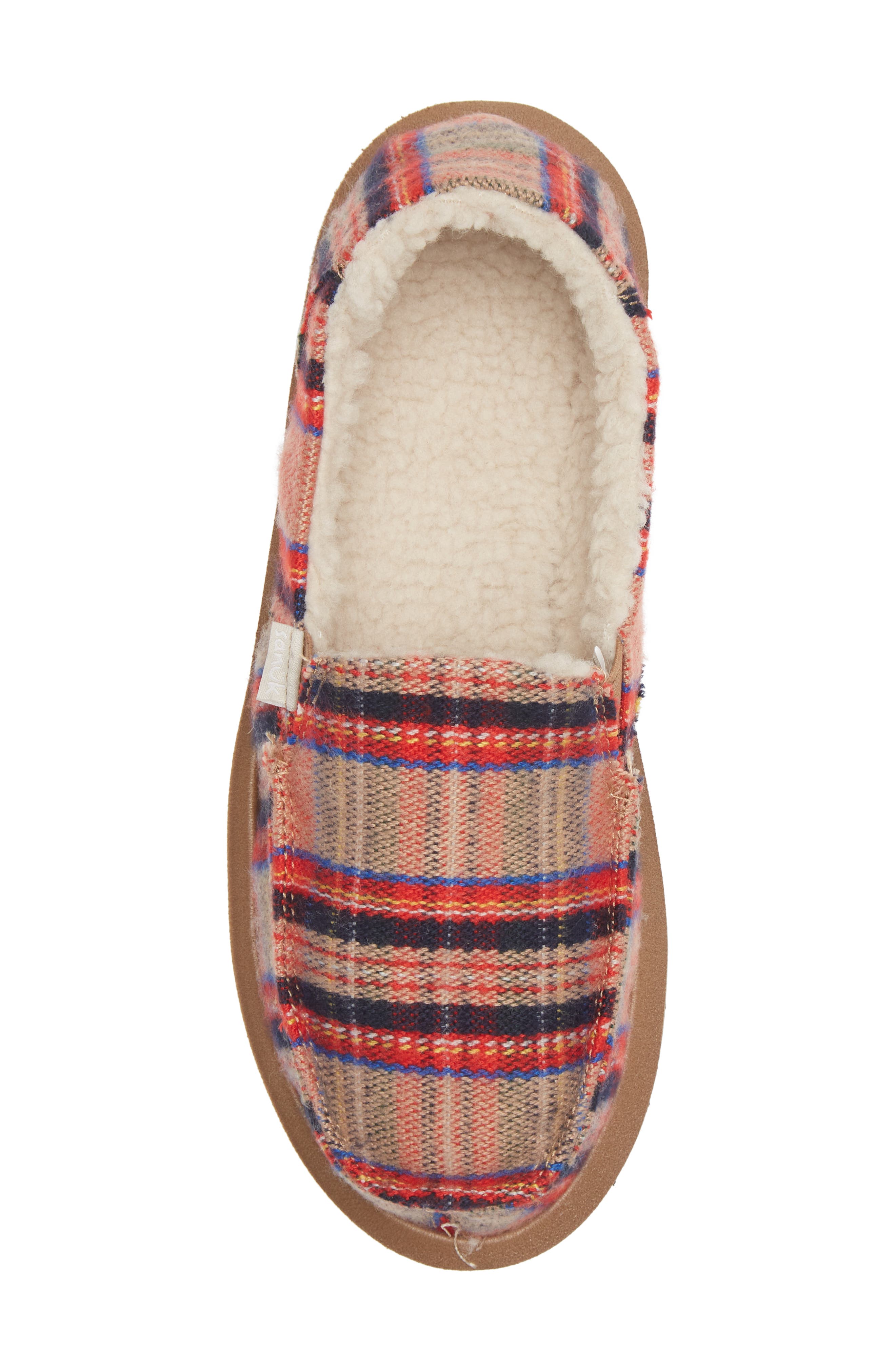 Sanuk Donna ST Plaid Chill Slip-On Sneaker, Alternate, color, 