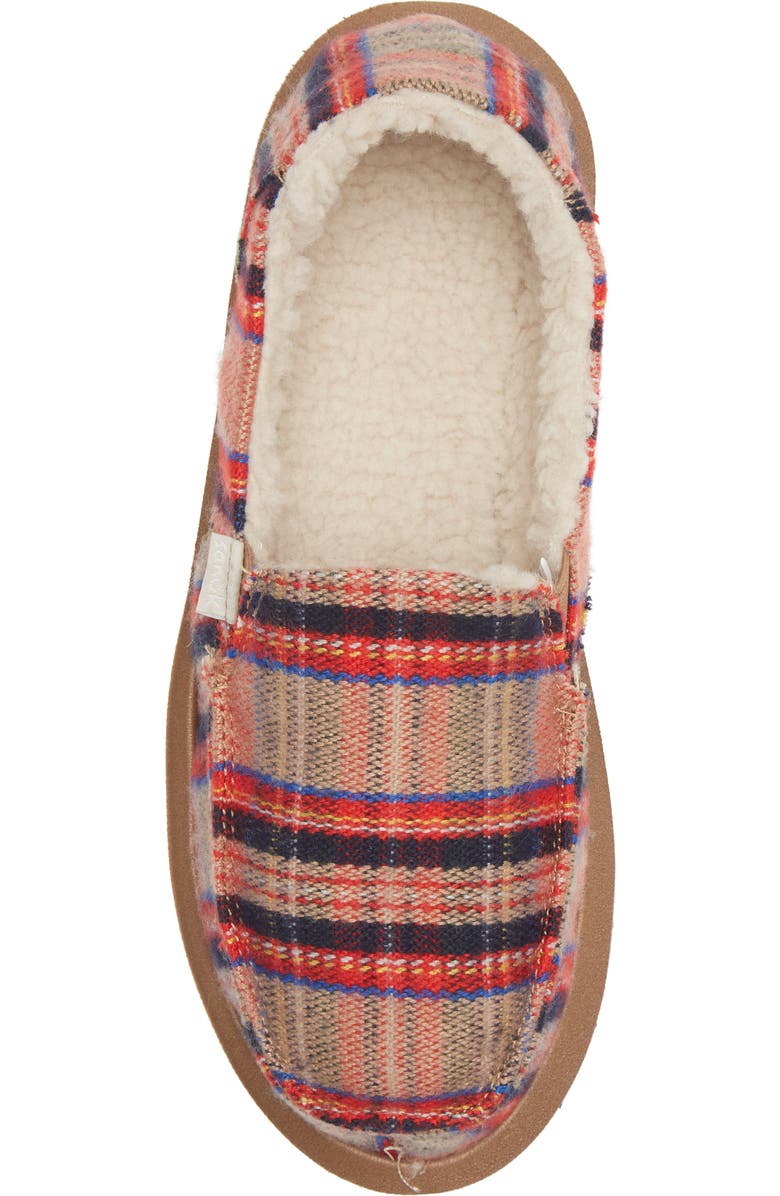 Sanuk Donna ST Plaid Chill Slip-On Sneaker, Alternate, color,