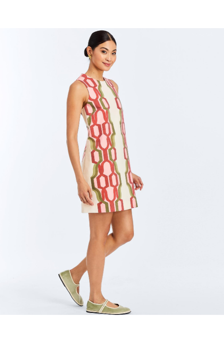 Mestiza New York Fiona Shift Mini Dress, Alternate, color, Orange