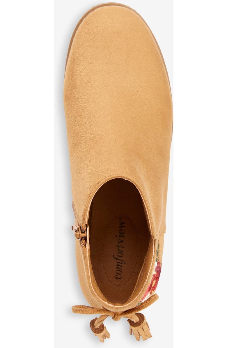 Comfortview The Sienna Bootie, Alternate, color, Tan