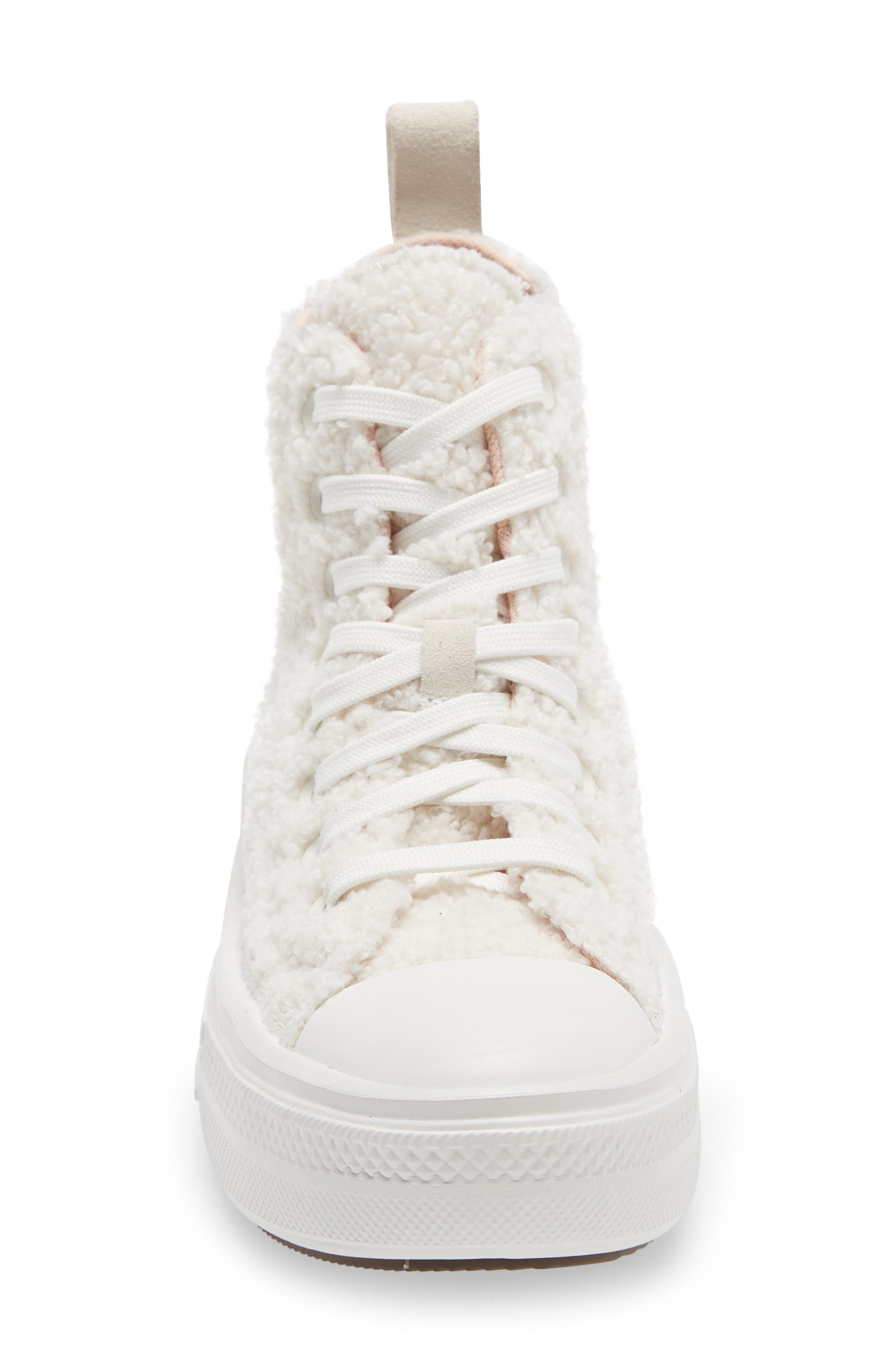 Converse Chuck Taylor<sup>®</sup> All Star<sup>®</sup> High Top Platform Sneaker, Alternate, color, 