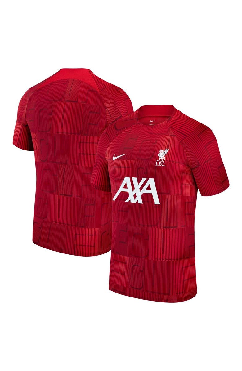 Nike Men's Nike Red Liverpool 2023/24 Academy Pro Pre-Match Top, Main, color, Red