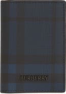 Burberry Bateman Check Coated Canvas Bifold Wallet
