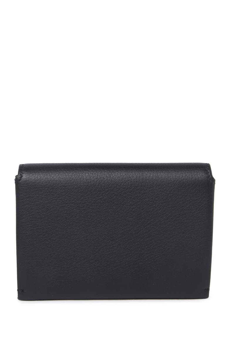 Jade Studded Leather Wallet, Alternate, color, BLACK