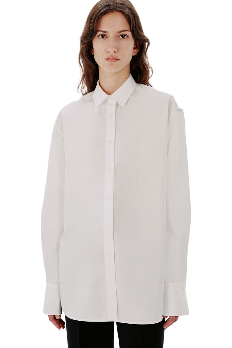 OVERSIZED MENS SHIRT, Alternate, color, WHITE