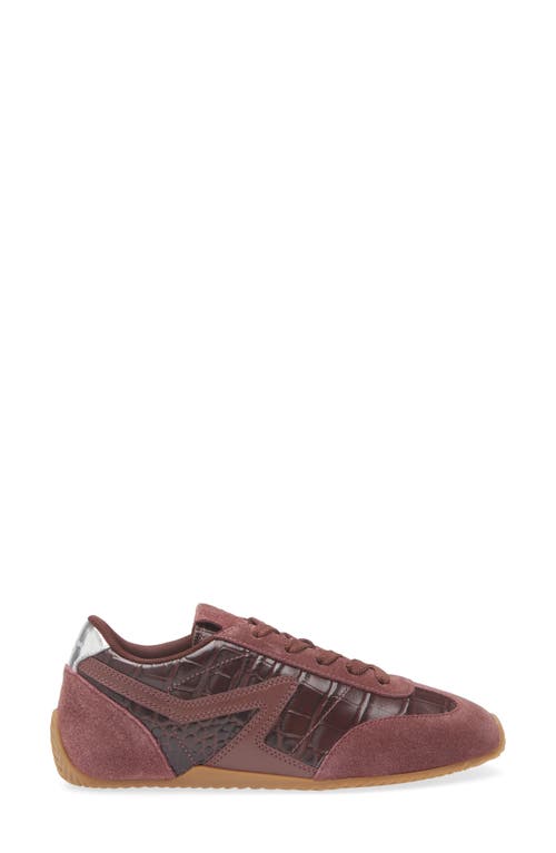 Rag & Bone Retro Runner Slim Ultra Sneaker In Burgundy