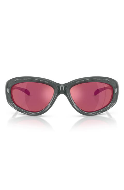 63mm Oversize PIllow Sunglasses