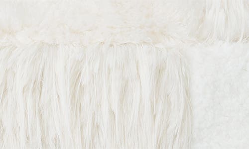 Ugg(r) Corben Faux Fur Accent Pillow In White