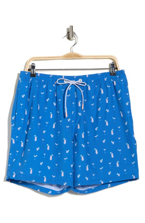 Stretch Waist 6.5-Inch Swim Trunks