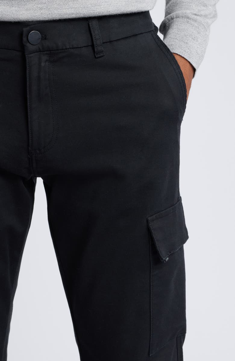 DL1961 Ivan Flat Front Stretch Cotton & Viscose Cargo Pants, Alternate, color, 
