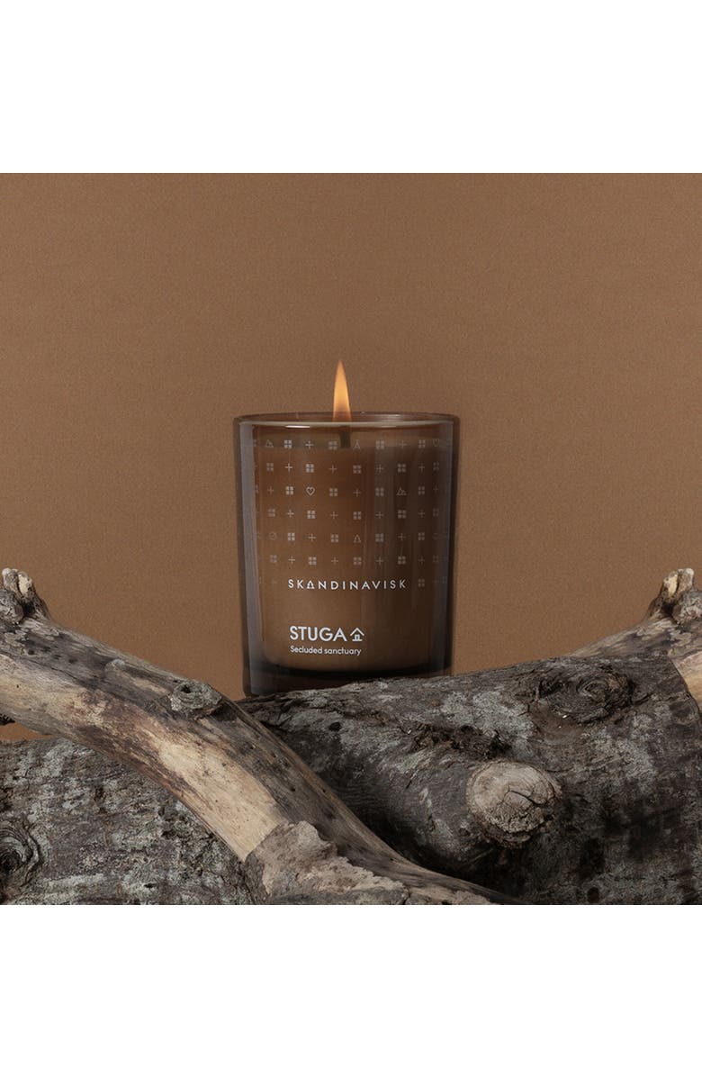 SKANDINAVISK STUGA Scented Candle 200g, Alternate, color, Auburn Woods
