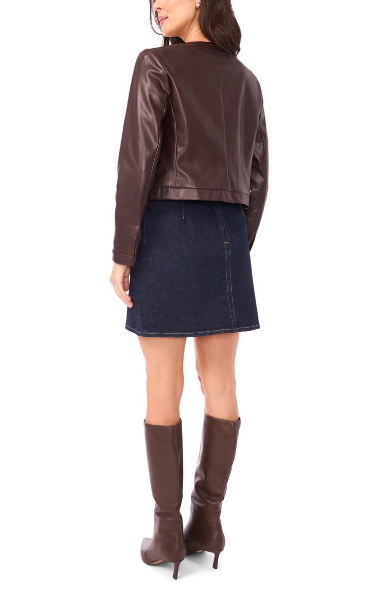 Vince Camuto Faux Leather Jacket, Alternate, color,