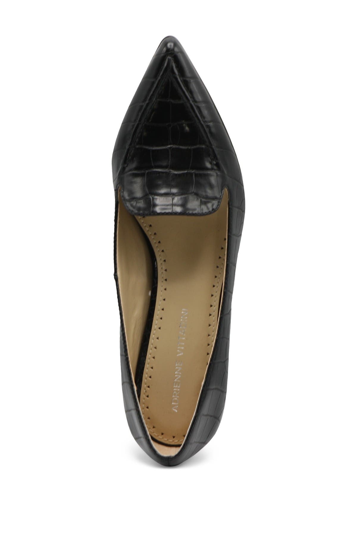 Adrienne Vittadini Acout Croc Embossed Kitten Heel, Alternate, color, 