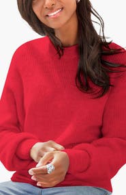 LASCANA Balloon Sleeve Sweater