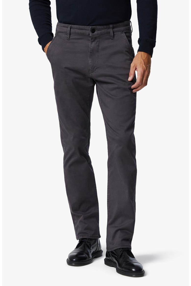 Charisma Relaxed Straight Leg Chinos, Main, color, ANTHRACITE TWILL