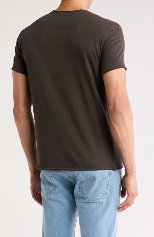 John Varvatos Skull Organic Cotton Graphic T-shirt In Charcoal