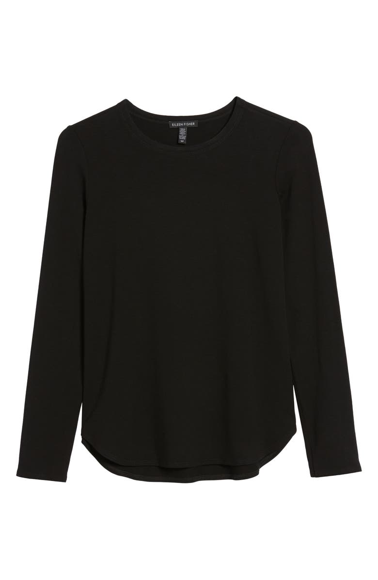 Eileen Fisher Crewneck Top, Alternate, color, 